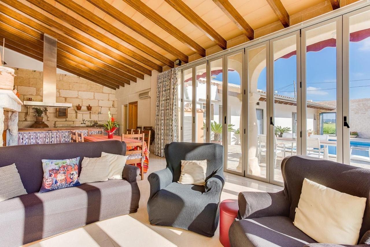 Villa Ca Na Pessina Sa Pobla Eksteriør bilde